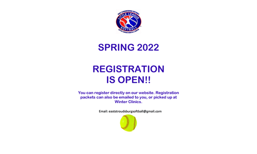 Spring 2022 Registration is Open!