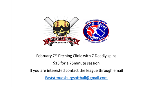 7 Deadly Spins Pitching Clinic