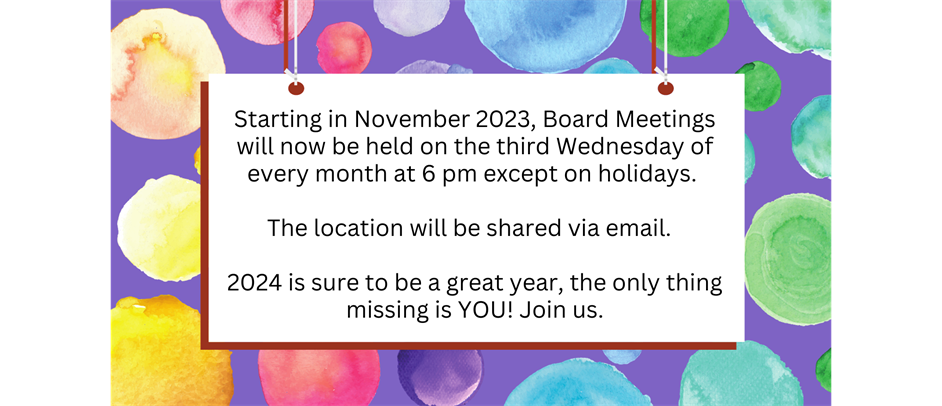 All are welcome!