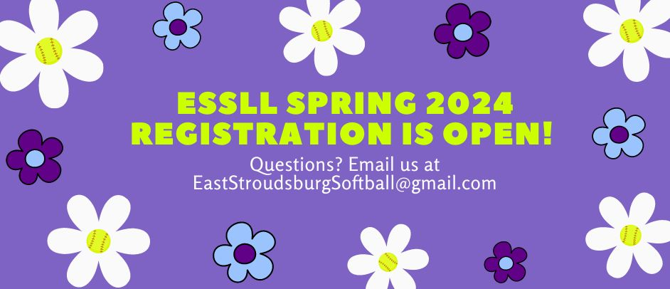 Spring Registration is open!